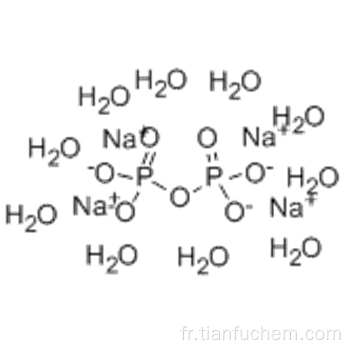Pyrophosphate de sodium décahydraté CAS 13472-36-1